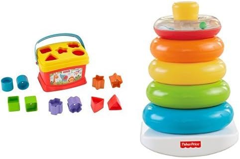 Amazon フィッシャープライス はじめてのブロック ブリリアントベーシック ゆらりんタワー セット ブロック おもちゃ