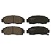KFE KFE787-104 Ultra Quiet Advanced Premium Ceramic Brake Pad FRONT Set Compatible With: 2008 2009 2010 2011 2012 Honda Accord EX, EX-L, 2005-2006 Honda Accord Hybrid; 1999-2008 Acura TL, CL, RL, TSX