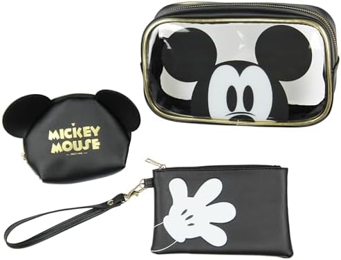 Amazon.com: Mickey Mouse Cosmetic Case Set - Officially  display picture 1