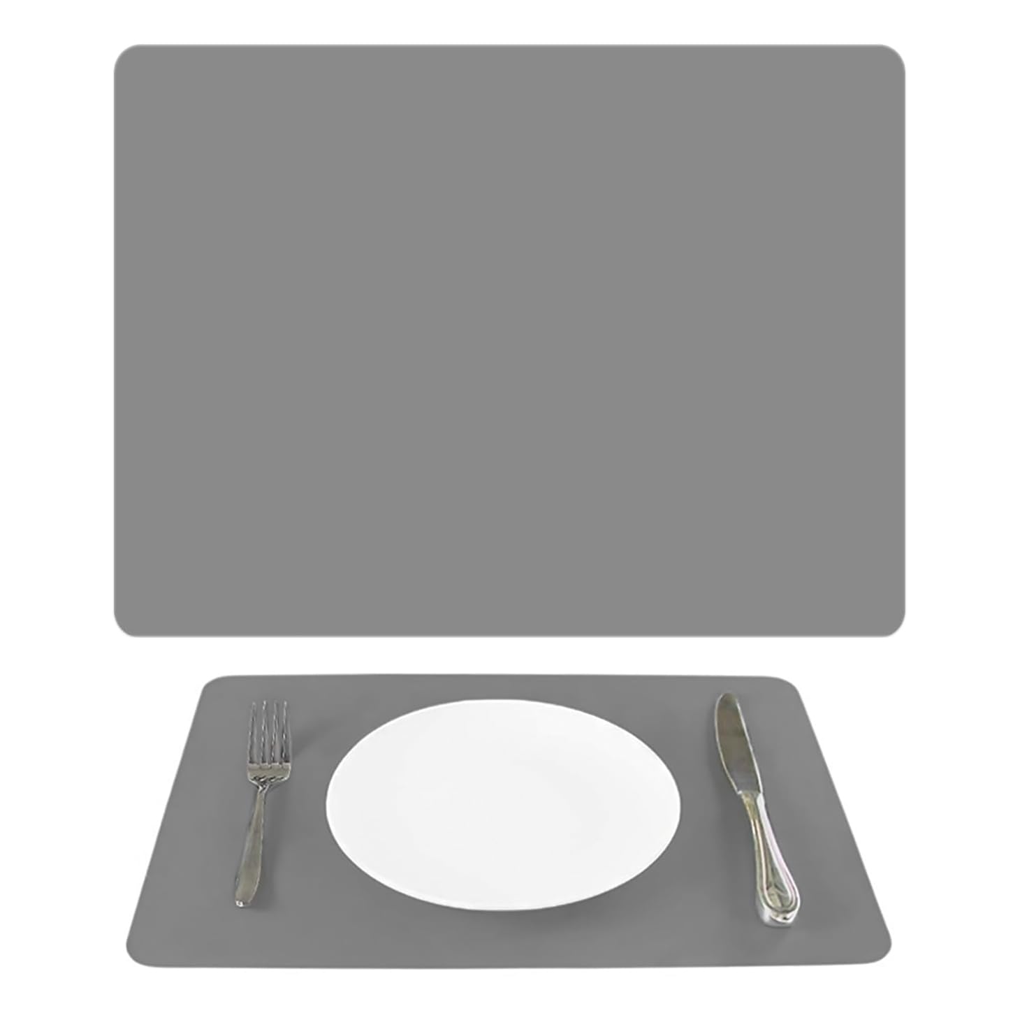 Lahviuu Oven Liner,1 pcs Grey Silicone Mat Silicone Sheet Craft Baking Mat Heat Resistant Proof Mat Placemat,Oven Liners for Bottom for Kitchen Worktop Protector,30 * 40cm