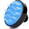 Scalp Massager Shampoo Brush for Men Women Kids Pets Scalp Care Silicone Head Hair Brush Growth Scrubber for Curly Wet…