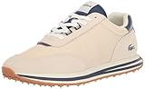 Lacoste Men's 46SMA0005 Sneaker, Burg/Gum, 9.5