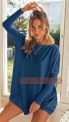 LETSRUNWILD Tunic Tops to Wear with Leggings Fall