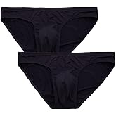 Summer Code Mens Basic Low Rise Briefs Underwear Comfort Tagless Underpants, Multiple Colors and Packs