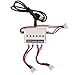 Wwman 2pcs 3.7V 350mah Batteries and 1to3 Battery Charger for UDI U818A WiFi FPV U845 WiFi FPV Rc Quadcopter Drone Spare Parts
