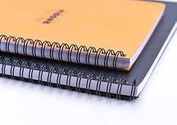 Rhodia Efficient Meeting Notebook, Black 8.25" x