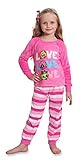 Shopkins Girls' Big Girls' Luxe Plush 2-Piece Pajama Snuggle Set, Pink, 10