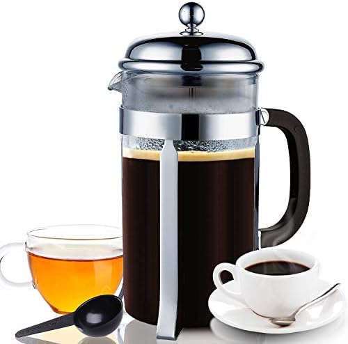 French Press Coffee Maker 20oz(600ml) with 304 Grade Stainless Steel Accessories