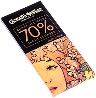 Amatller 'Origin Chocolate' Dark Ecuador 70% (70g bar)
