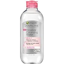 Garnier SkinActive Micellar Cleansing Water, All Skin Types, 13.5 fl. oz.