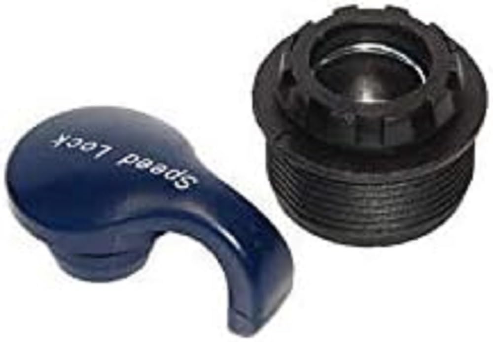 Suntour Unisex – Adult Twist Lid 2220596153 Screw Lid Black/Blue, 1 Size