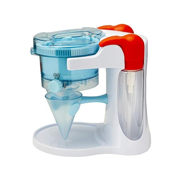 Sensio Home Snow Cone Maker Machine, Crushed Ice, Slushie Cocktail Maker- Kid Friendly Shaved Ice Machine with 2…