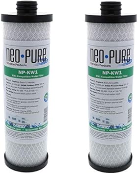 Amazon Com Neo Pure Waterpur Kw1 Replacement Rv Water Filter Np Kw1 2 Pk Automotive