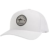Salty Crew Shark Logo Retro Trucker Hat - Unisex Adjustable Baseball Hat for Adults - Premium Cotton