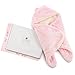 Receiving Blanket Wrap Swaddle-For Newborn Baby Nursery -Perfect Baby Shower Gift For Baby Boys-Super Soft -100% Plush Coral Fleece Double Layered Fabric - Pink Stars- With Gift Box (Pink) …