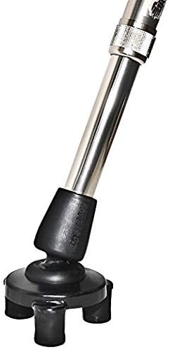 Go Steady Patented Tripod Flexi-Tip for Walking Canes: Anti-Skid Water, Gravel and Sand Friendly (1 Unit) (8204603) by GO STEADY LLC