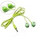 River Eletronic Pack of 5 Wholesale Bundle Wire Cord Color Simple 3.5mm Earphones Earbuds Headphones Headsets for Android Nexus Samsung Sony HTC Motorola iPhone 6/6s 5/5s 4/4s MP3