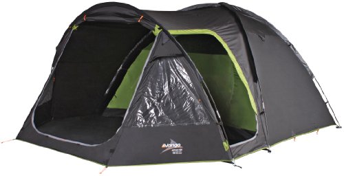 [- Vango Waterproof Apollo 500 Unisex Outdoor Dome Tent available in Black - 5 Persons  -]