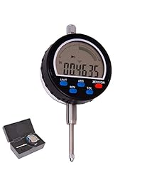 En cualquier momento Herramientas 0 1" Travel digital Electronic indicador Dial Gauge Medidor pulgadas métricas imitación de Dial programable W Absoluta y la Tolerancia