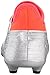 adidas Performance Kids' X 16.3 Firm Ground Soccer Shoe (Little Kid/Big Kid), Silver Metallic/Black/Indoorfrared, 4.5 M US Big Kid
