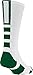 Twin City Baseline 2.0 Sports Sock, White/Dark Green, MD 