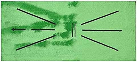 HENXING Upgrade Golf Training Mat, Swing Detection Batting, Mini Golf Practice Training Rug, Putting Practice Aids Equipment, Portable Golf Hitting Turf Mat Gift for Home Outdoor Use Non-Slip…