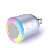 VICTONY Bluetooth Smart LED Light Bulb Smartphone-Controlled Multicolored Color Changing Lights(V-LED Light Bulb-01)