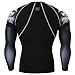 Fixgear Mens Womens Wolf MMA Compression Base Layer T Shirt Long Sleeve S~4XL