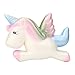 Balakie Pegasus Squishy Toys, Kawaii Unicorn Squeeze Slow Rising Cartoon Doll Cream Scented Decompression Toy (One Size, colorful -B)
