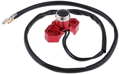 Baoblaze CNC Billet Engine Stop Start Kill Switch Button For KTM Motorcycle Dirt Pit Bike Enduro ATV (Red)