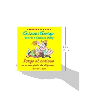 Jorge el curioso va a una fiesta de disfraces/Curious George Goes to a Costume Party (Bilingual) (Spanish and English Edition)