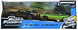 Jada Toys Fast & Furious 1:32 Twin Pack - '08 Dodge Challenger Off Road, '70 Dodge R/T Off Road, Green/Black