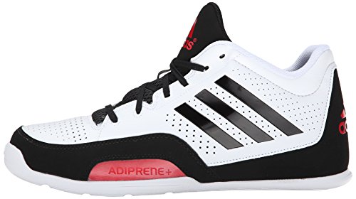 adidas Performance Men's 3 Series 2015 Basketball Shoe, White/Black/Red, 10 M US - Buy Online in 