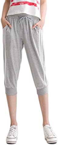 KDi Women's Leisure Running Sweatpants Joggers Pants (M, D-Gray)