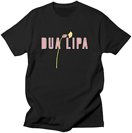 ILONSE Women's DUA Lipa Logo T Shirts Black