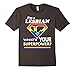 a lesbian whats your superpower rainbow gay pride flag shirt