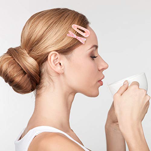 image for GROBRO7 22Pcs Acrylic Hair Clips Hair Barrettes Alloy Resin Hairpins G