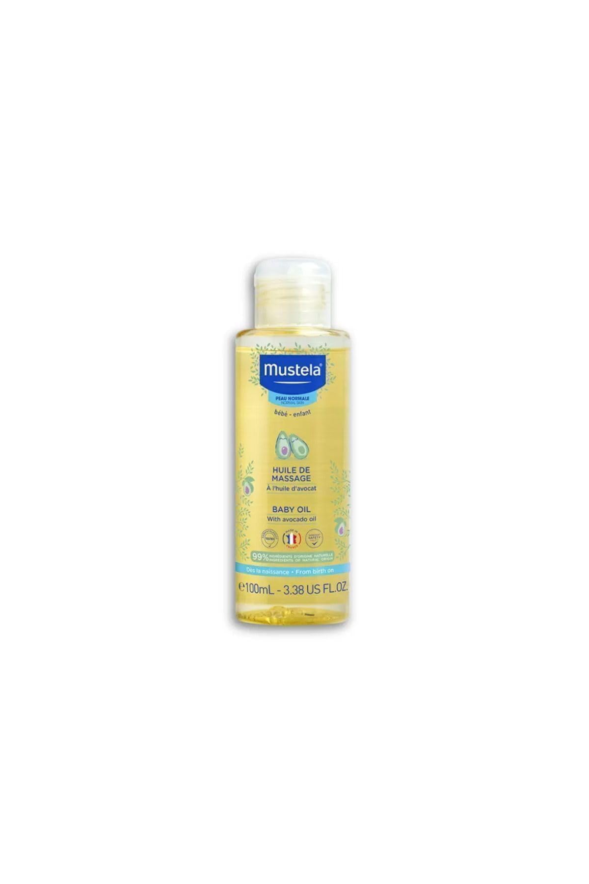 Mustela Baby Oil for Normal Skin, 100 Millilitre