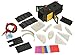 EISCO Deluxe Optics Kit - Mirrored Light/Ray Box & 29 Optical Components - Includes Manual with 18 Activities