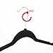 Voilamart 120 Pack Black Velvet Hangers - Heavy Duty Ultra Thin Non Slip Space Saving for Men Women Dress Suit Coat Pant Clothes Hanger Closet Organizer
