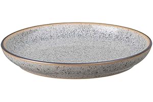 Denby Studio Grey Studio Grey Medium Coupe Plate 21cm X 21cm X 2.5cm