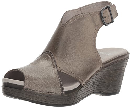 Dansko Women's Vanda Ankle Bootie, Stone Distressed, 40 EU/9.5-10 M US