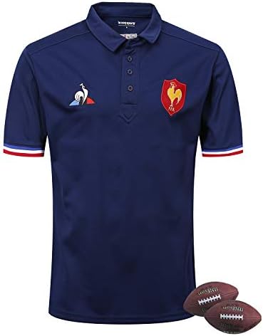 Gerzely Japan World Cup French Rugby Polo Shirt, 2018-2019 Official Quick-Drying Breathable Polyester Men's Jersey T-Shirt Replica Suitable for Outdoor Sports