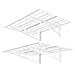 FLEXIMOUNTS WR24 Storage Rack, White