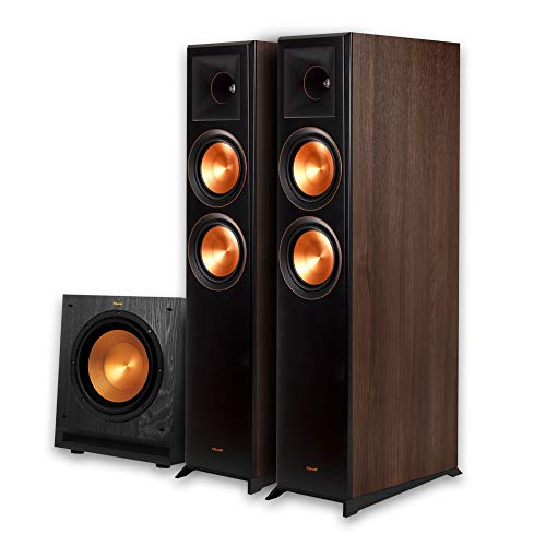 Klipsch RP-6000F 2.1 Home Theater System with SPL 100 Sub Walnut