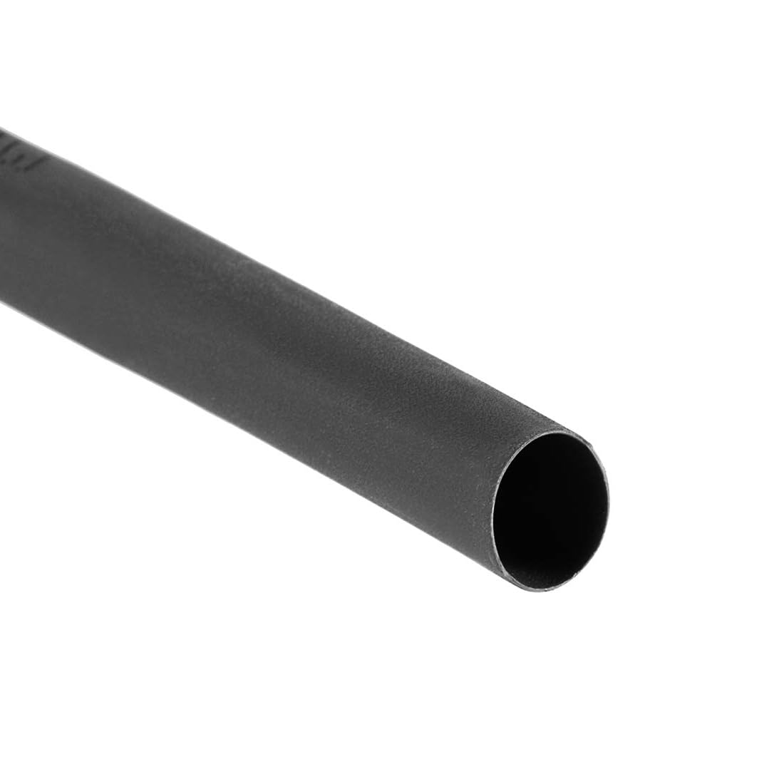 Unifizz Heat Shrink Tubing 6mm Dia 10mm Flat Width 2:1 Ratio Shrinkable Tube Cable Sleeve 3m - Black
