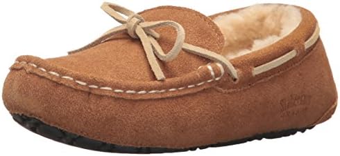 Staheekum Women's Plush Shearling Lined Slipper, Emery Wheat, 8 M US