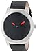 Kenneth Cole REACTION Unisex RK1283 Street Collection Black Dial Red Hand Details Watch