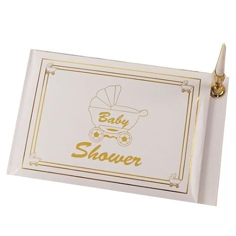 Amazon Com Baby Shower Guest Book Party Supplies New Gift Office