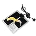 Vipe Reptile Heating Pad Heat Mat Under Tank Heating Pad US Plug 110V 5W Reptile Tank Warmer with Temperature Controller (5W 14x15CM)